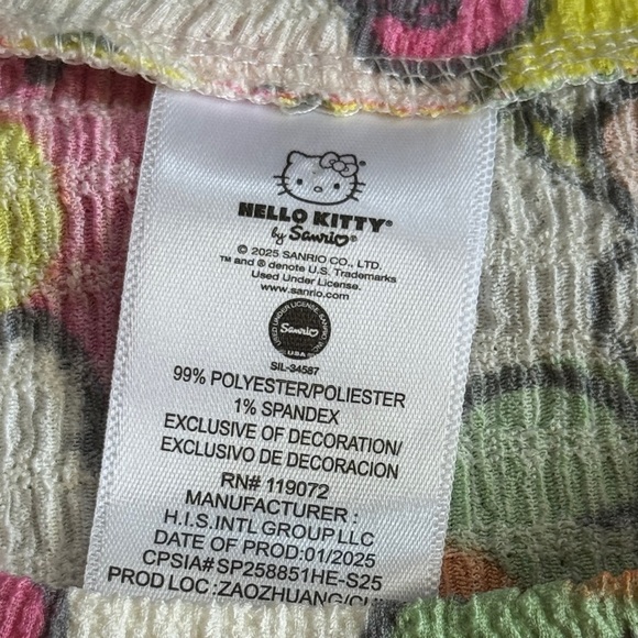 Hello Kitty Vibrant Short Sleeve Tee - Picture 6 of 7